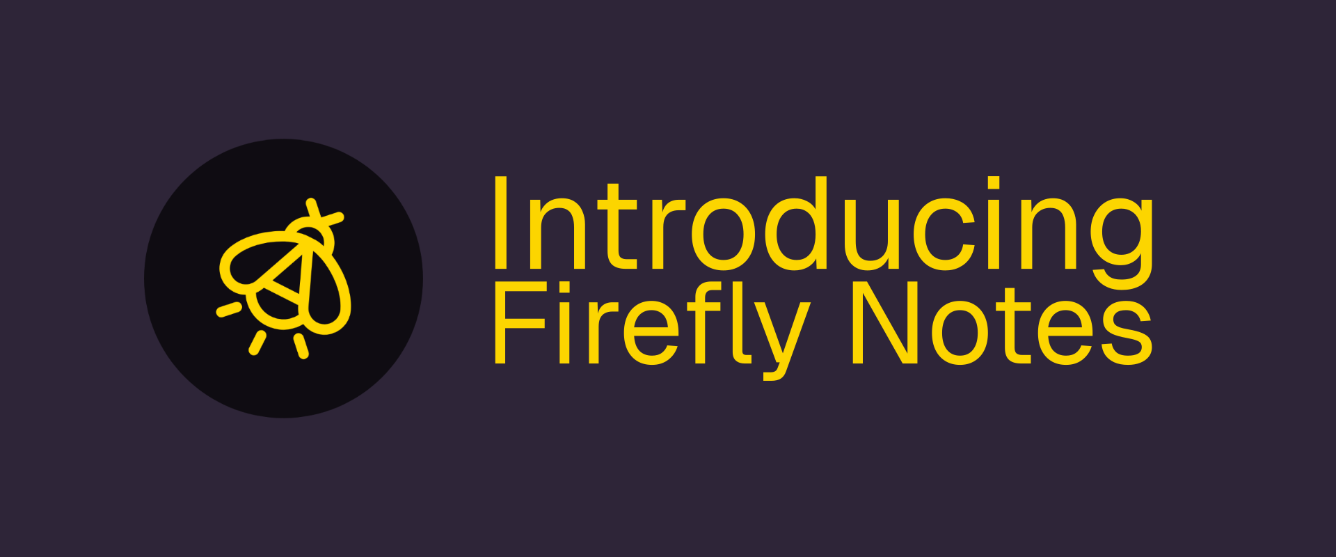 Introducing FireflyNotes